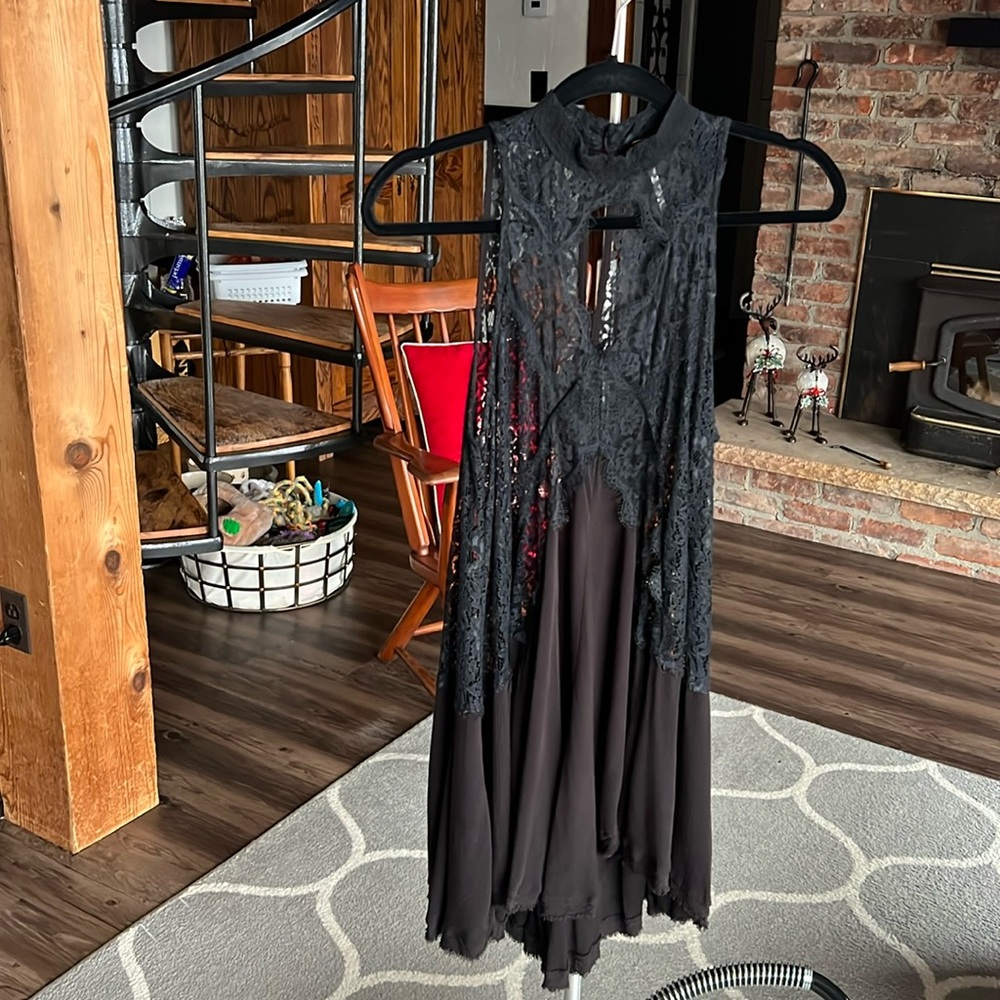 Free People tunic/dress, size x small, color black